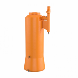 Cisterna Vertical Aparente 750L com filtro e clorador - Completa