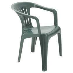 Cadeira Tramontina Atalaia Basic com Braços em Polipropileno Verde - Tramontina