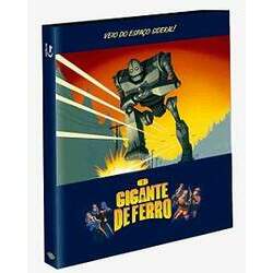 Blu-Ray DVD (Luva 5 Super Cards) O Gigante De Ferro