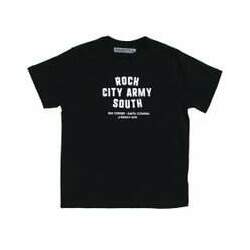 Camiseta Rock City Army South Juvenil Preto