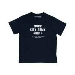 Camiseta Rock City Army South Juvenil Azul Marinho