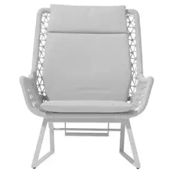 Cadeira Reclinável Estofada Light Grey